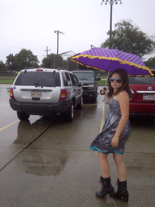 Dramatic Emma - rain or shine