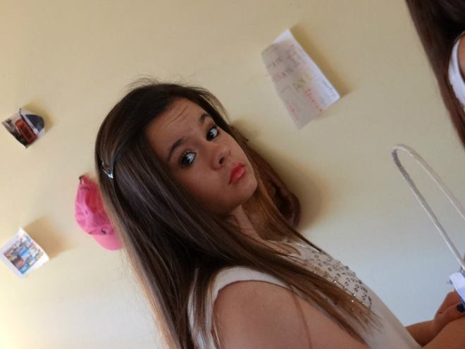 My pic of Emma - the look of a selfie